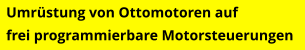 Umrüstung von Ottomotoren auf frei programmierbare Motorsteuerungen
